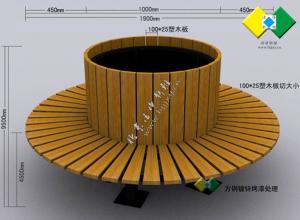 公园围树椅003